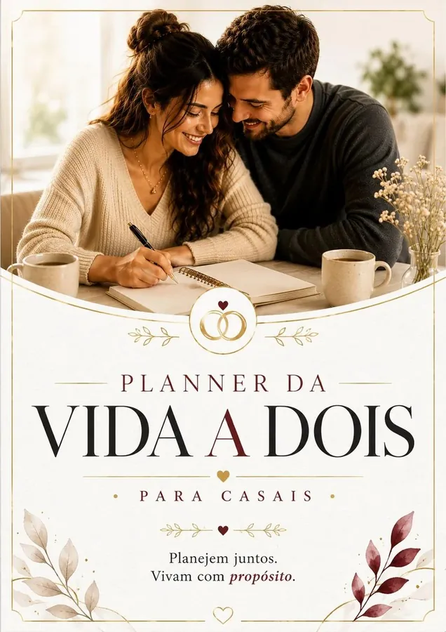 Capa do Planner Vida a Dois
